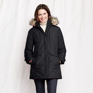 Land's End Women's Waterproof Insulated Winter Parka with Hood